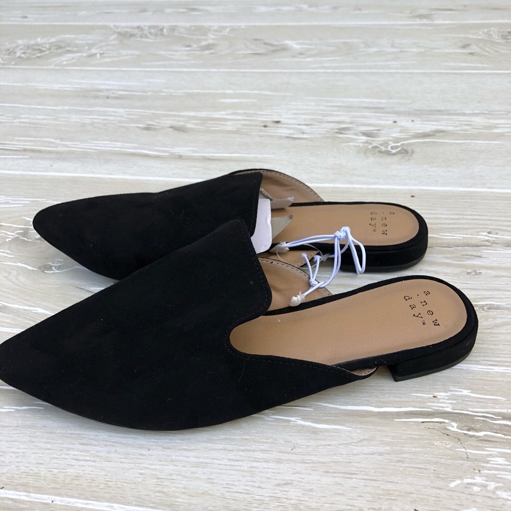 A new Day  black mules slip on - Picture 6 of 6